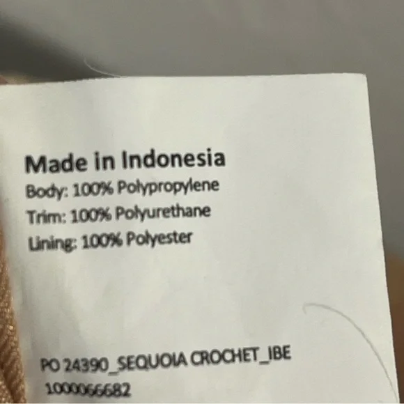 The Sak sequoia Woven Tan and Cream Hobo Bag read description - Picture 11 of 11